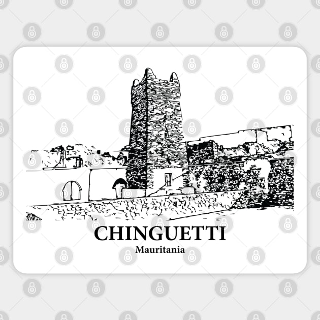 Chinguetti - Mauritania Magnet by Lakeric